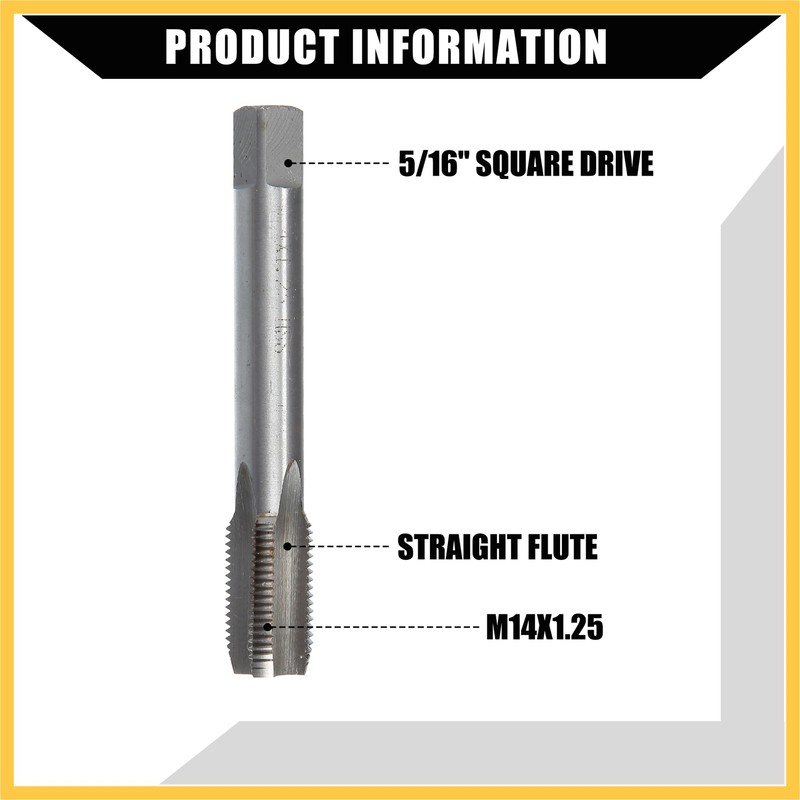 REPAIROCK Outer Universal Spark Plug Thread Repair Tools with M12x1.25
