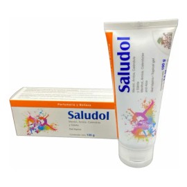Saludol Gel con Mentol, Árnica, Caléndula y Sábila, Alivia Tensión Muscular, 100 g