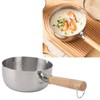 Stainless Steel Instant Noodle Pot Professional Efficient Even Heating Prevents