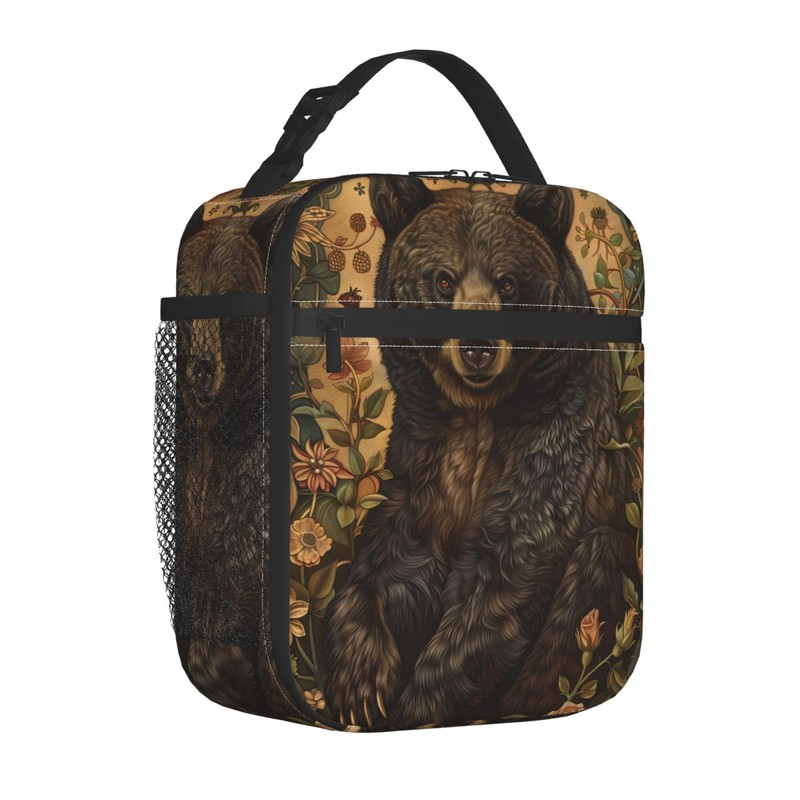 Cromcu Insulated Lunch Box for Adults - Bear Lunch Box