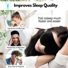 Sleep Mask Blackout Eye Mask Blindfold Light Blocking for Home,
