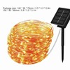 Solar String Lights Solar Powered Lamp Waterproof Decorative Lighting for