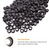 Aouuhe 500 Pcs Micro Link Rings Beads for Hair Extensions