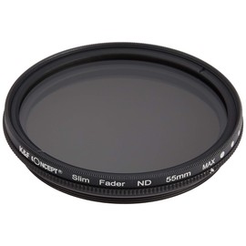 K&F Concept Variable ND Filter, Variable ND Dimming Range, ND2-ND400, Thin Frame Design (Genuine Domestic Product) (2.2 inches (55 mm), Variable ND