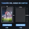200 hojas Fundas para tarjetas de carga superior de 3