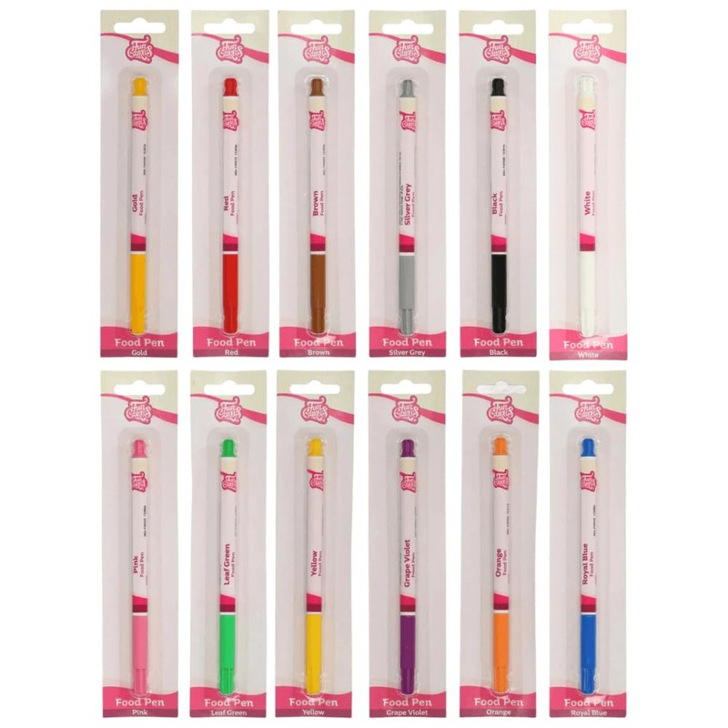 FunCakes Food Pen Royal Blue: Writer with 100% Edible Ink,