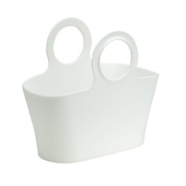 Inomata-k Tote Bag, Orb, White, Approx. 12.1 x 6.3 x 10.6 inches (30.8 x 16 x 27 cm), Made in Japan