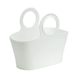 Inomata-k Tote Bag, Orb, White, Approx. 12.1 x 6.3 x 10.6 inches (30.8 x 16 x 27 cm), Made in Japan