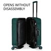 Veki Suitcase Covers with a Zip, dark green