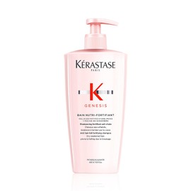 KÉRASTASE Bain Nutri-Fortifiant Genesis | Shampoo Fortalecedor Anticaída para Cabello Seco y Debilitado | Limpia Delicadamente, Elimina las Impurezas, Previene la Caída Causada por Fragilidad y Fortalece