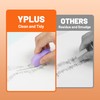 YPLUS Eraser Line for Children, Hi Polymer Pencil Eraser for