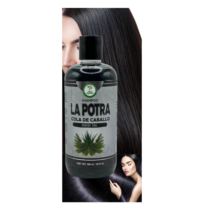 La Potra Cola de Caballo Shampoo Negro – 500ml |