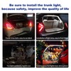 JUPIZEUS Cuttable Universal Fit LED Rear Trunk Cargo Light Interior
