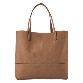 K. Carroll Accessories Oversized suede Taylor Tote in Camel
