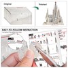 Piececool 3D Puzzles for Adults, La Sagrada Família Metal Model