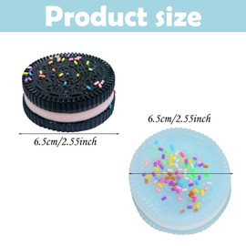 2pcs Anti Stress Toys, Black and blue Anti-Stress Ball, Soft and Durable Stress Balls and Anti Stress Ball suitable for Office,School,Relaxation and Entertainment