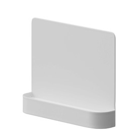 Yamazaki 6140 God Bank Stand, Single, White, Approx. 4.3 x 1.3 x 3.3 x 3.3 inches (8.5 cm), Smart Smart Simple Shinto Shelf, Bill Holder, Placement Type