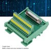 DB25 to Terminal Connector Adapter Plate PCB Board Straight Female