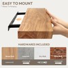 Marsmiles 36 inch Floating Shelves for Wall Elm Wood Live