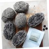 jojofuny Faux Fur Chunky Yarn for Crocheting and Knitting Durable