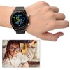 1.54-inch Full screen Waterproof Bluetooth Smart Sports Touch Smartwatch(Black Steel