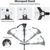 Tabletop Mini Tripod, Cayer SV5 Alumunium Portable Desktop Tripod Stand