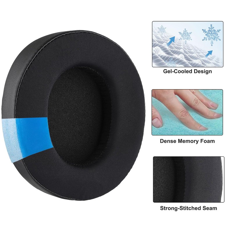 Replacement Ear Pads for SteelSeries Arctis Nova Pro Wireless Cooling