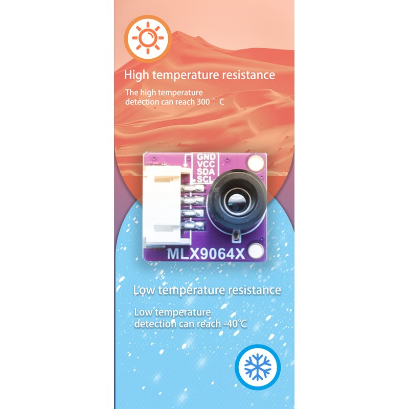 SEENGREAT MLX90640 IR Array Thermal Imaging Camera Module for Raspberry