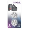 (2 PACK) OEM REMOTE KEY FOB 2032 BATTERY Repair Kit