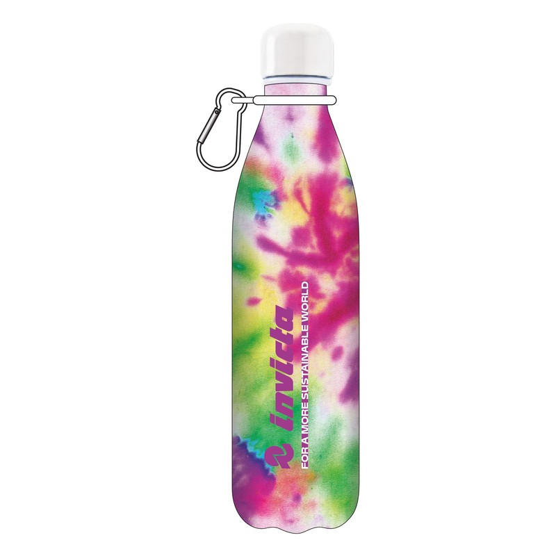 Invicta Water Bottle, Multi-Colour, Stainless Steel Thermal Flask for Indoor