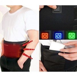 Domestic heated belly band, heated belly band, waist compress pack USB Waist belt 1.5A charger