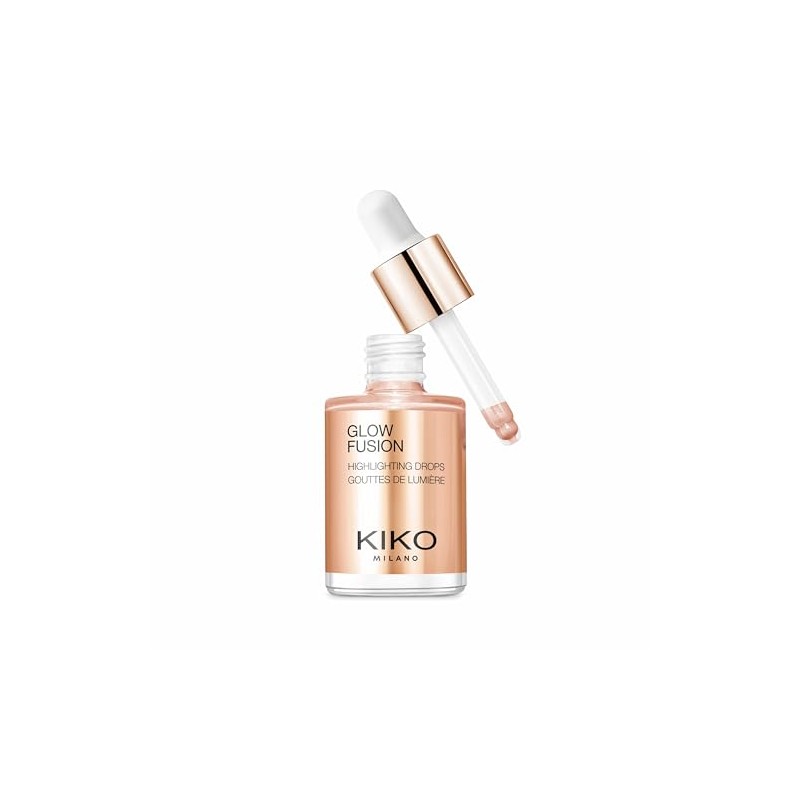 KIKO Milano Glow Fusion Highlighting Drops 02, Liquid Highlighter for