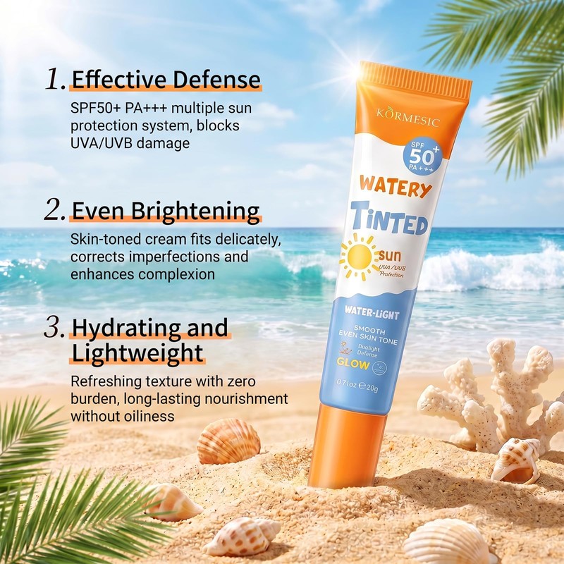 Travel Size Sunscreen Lotion SPF 50+ – Broad Spectrum UVA/UVB
