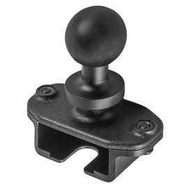 Ieron 25mm Ball Head Bracket Accessories Walkie-Talkie Hand Microphone Car Radio Fixed Bracket for Handheld Microphone Mount Adjustable Car Radio Holder Stand