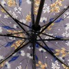 ECO CHIC Automatic Umbrella Windproof Strong Compact Folding Travel Umbrella