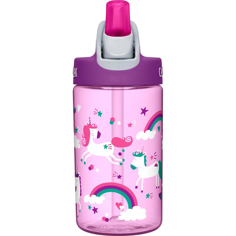 CamelBak Eddy Kids Big Bite Valve Straw Water Bottle Unicorns,