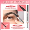2in1 Augenbrauenstift mit Gel, Microblading pen & wasserfester brow pencil
