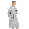 Homelevel Terry Towelling Bathrobe for Children – Dressing Gown with