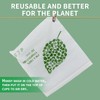 WRAPOK 25 Pack 100% Compostable Gallon Bags Biodegradable Freezer Bags