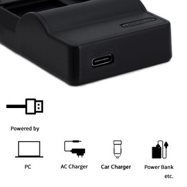 EN-EL11 USB Charger for Nikon Coolpix S550, Coolpix S560 Camera and More