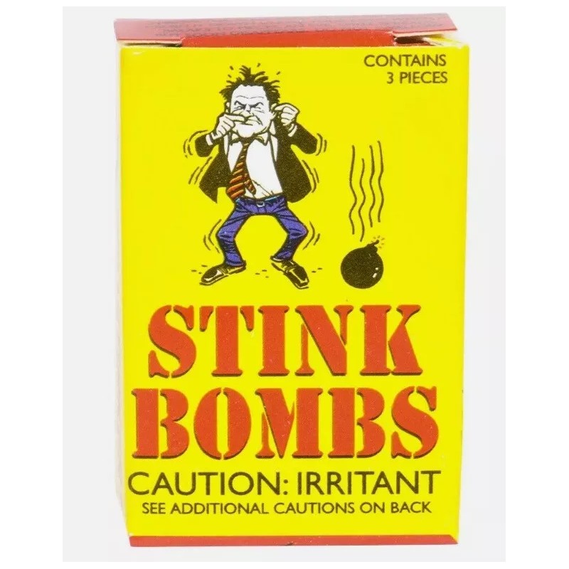 The Gag 36 Stink Bombs - Glass Vials Rotten Eggs