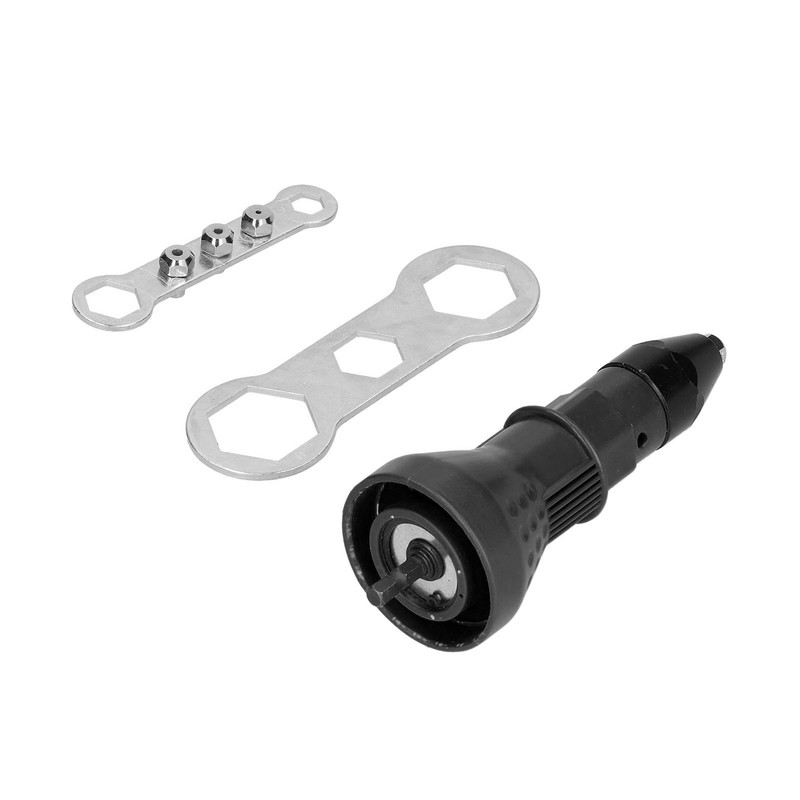 Electric Rivet Nut Gun Drill Adapter Cordless Riveting Adaptor Power