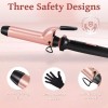 Ufree 5 in 1 Curling Iron with Interchangeabl