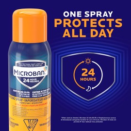 MICROBAN Sanitizing Spray 24hr Citrus Scent 12.5oz