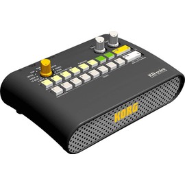 KORG Rhythm Box KR mini with Built-in Rhythm Phrases/Ideal for Personal Practice/Equipped with Headphone and Speaker Terminals/Battery Operated
