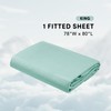 Comfort Spaces Coolmax Moisture Wicking Fitted Sheet ONLY Super Soft,