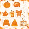 Fall Hanging Swirls Decorations, Bow Pumpkin Hello Fall Party Decorations,