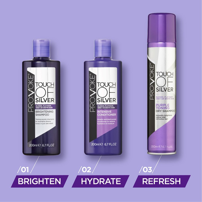 PROVOKE Touch Of Silver Purple Intensive Conditioner 150 ml, Deeply