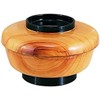 J-kitchens Yasuragi Mini Bowl (Donburi), Korinnai Vermilion (Lid), Made in