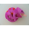 Chameleon Soft Toy 17 cm Pink Lizard